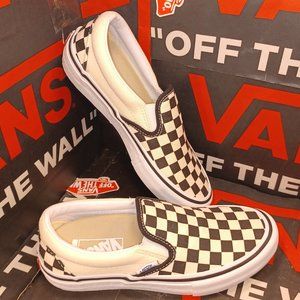 Vans Slip On PRO checkered black white Men's 4.5/Women's 6 VN0A347VAPK